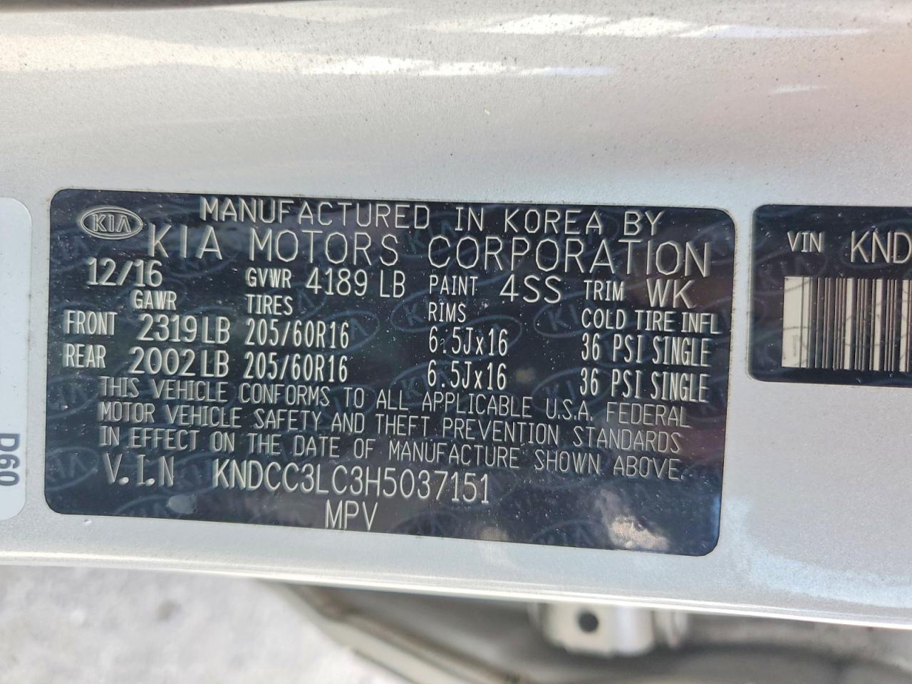 2017 KIA NIRO EX photo 23