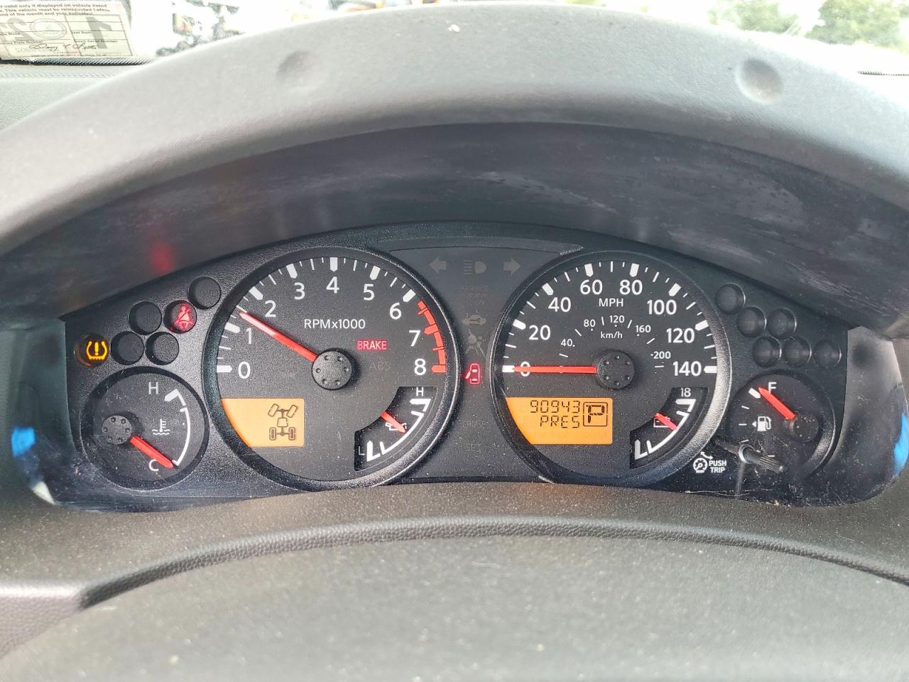 2011 NISSAN FRONTIER SV V6 photo 9