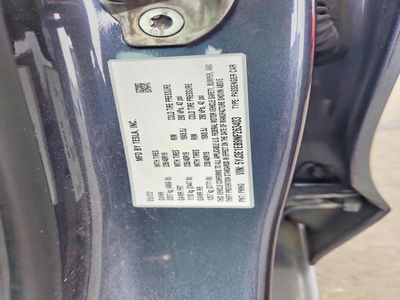 2022 TESLA MODEL 3 photo 25