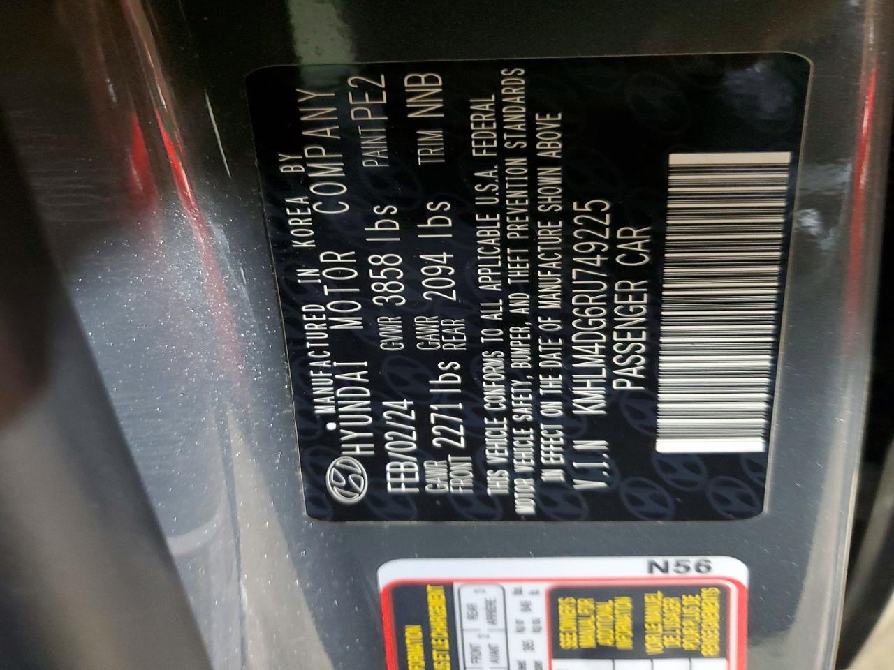 2024 HYUNDAI ELANTRA SEL photo 37