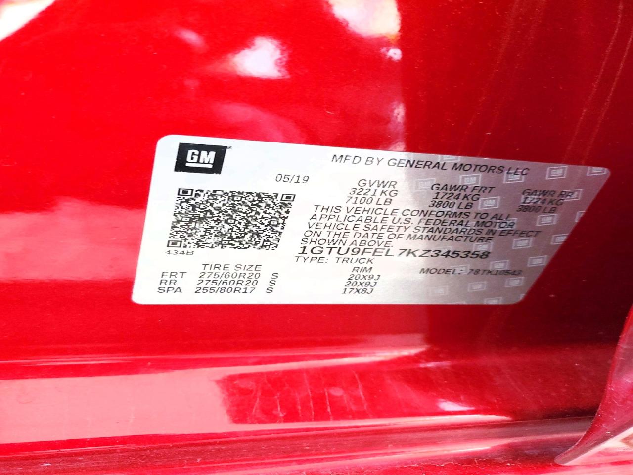 2019 GMC SIERRA K1500 DENALI photo 34