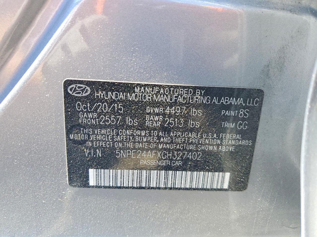 2016 HYUNDAI SONATA SE photo 23
