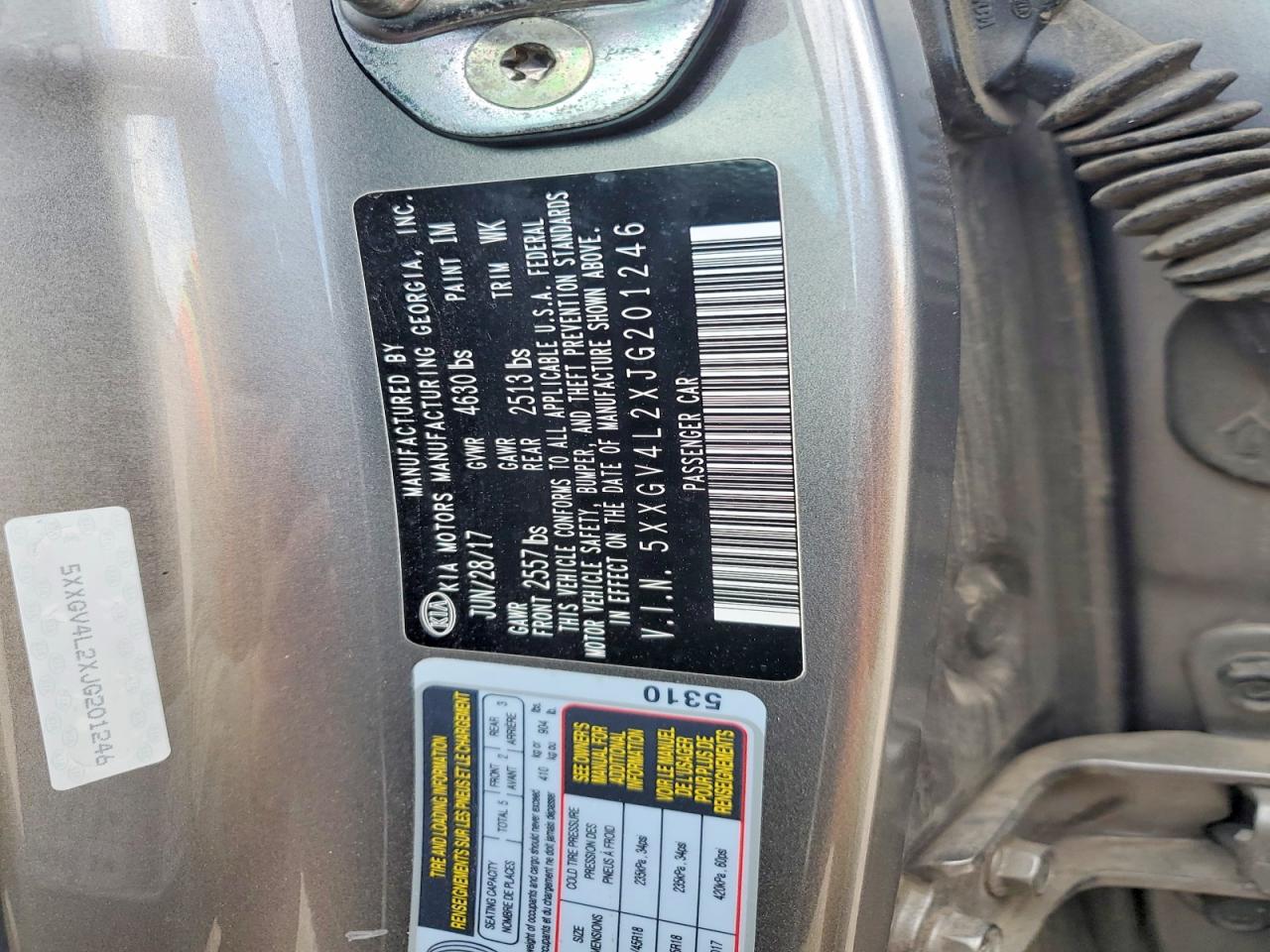 2018 KIA OPTIMA SXL photo 12