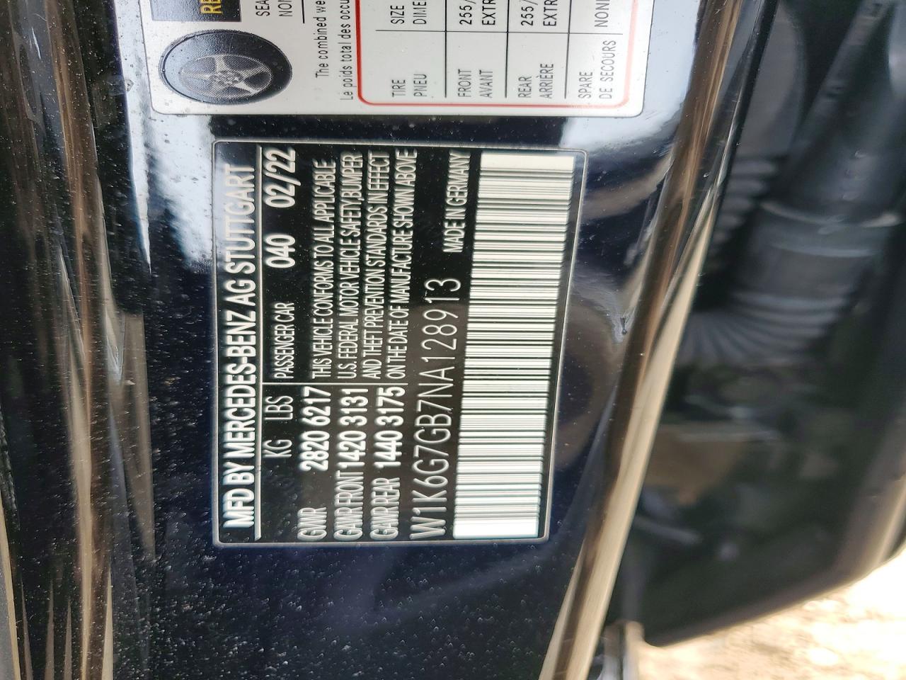 2022 MERCEDES-BENZ S 580 4MATIC photo 25