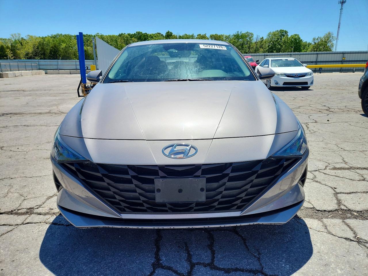 2021 HYUNDAI ELANTRA BLUE photo 5