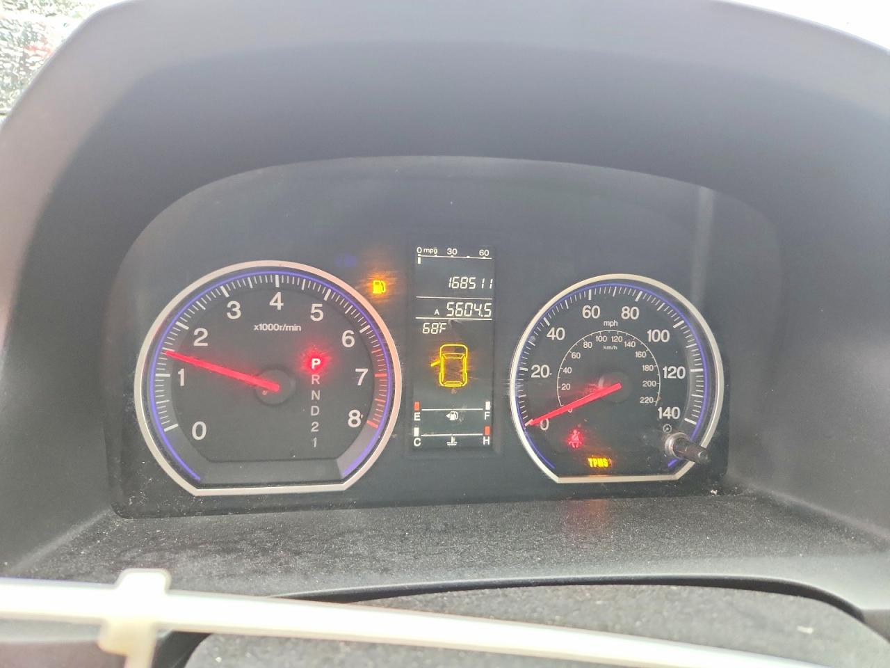 2009 HONDA CR-V EXL photo 9