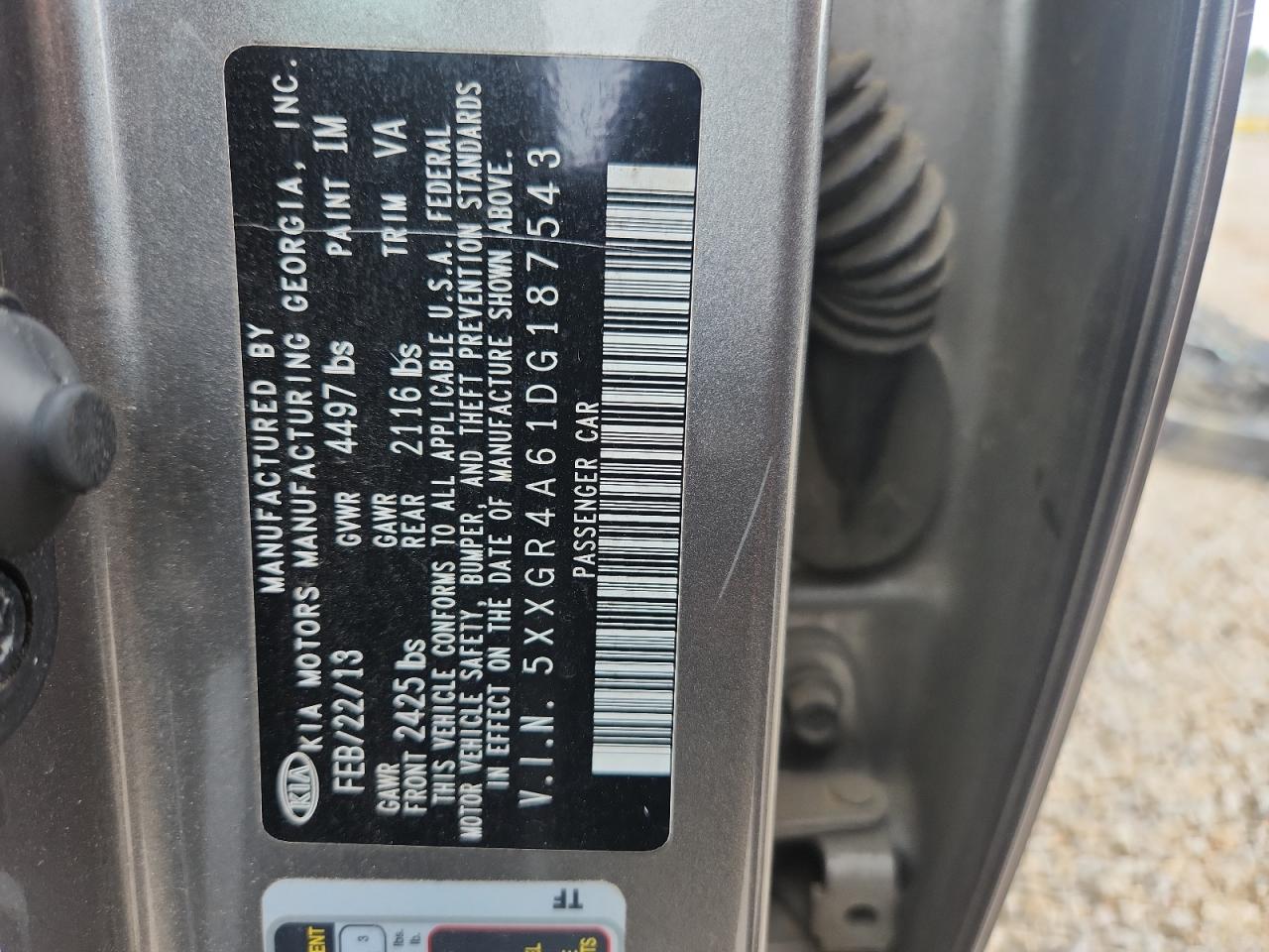 2013 KIA OPTIMA SX photo 25