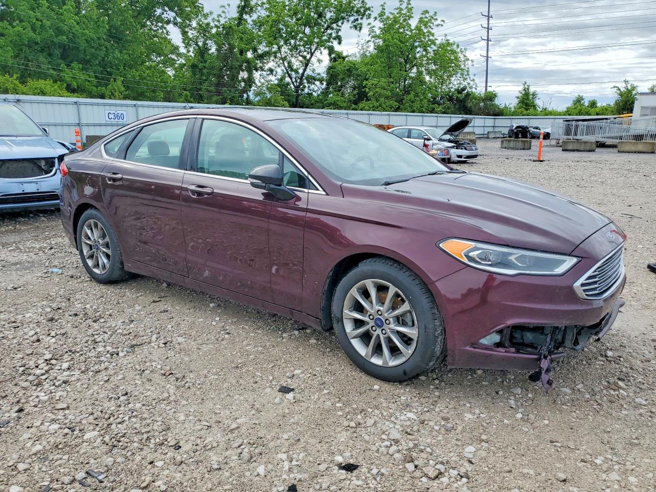 2017 FORD FUSION SE photo 7