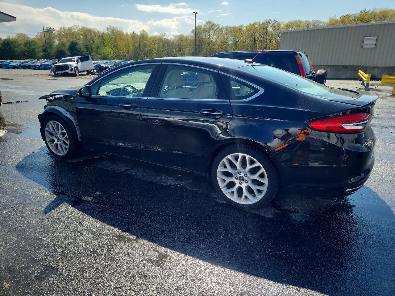 2017 FORD FUSION TITANIUM photo 3