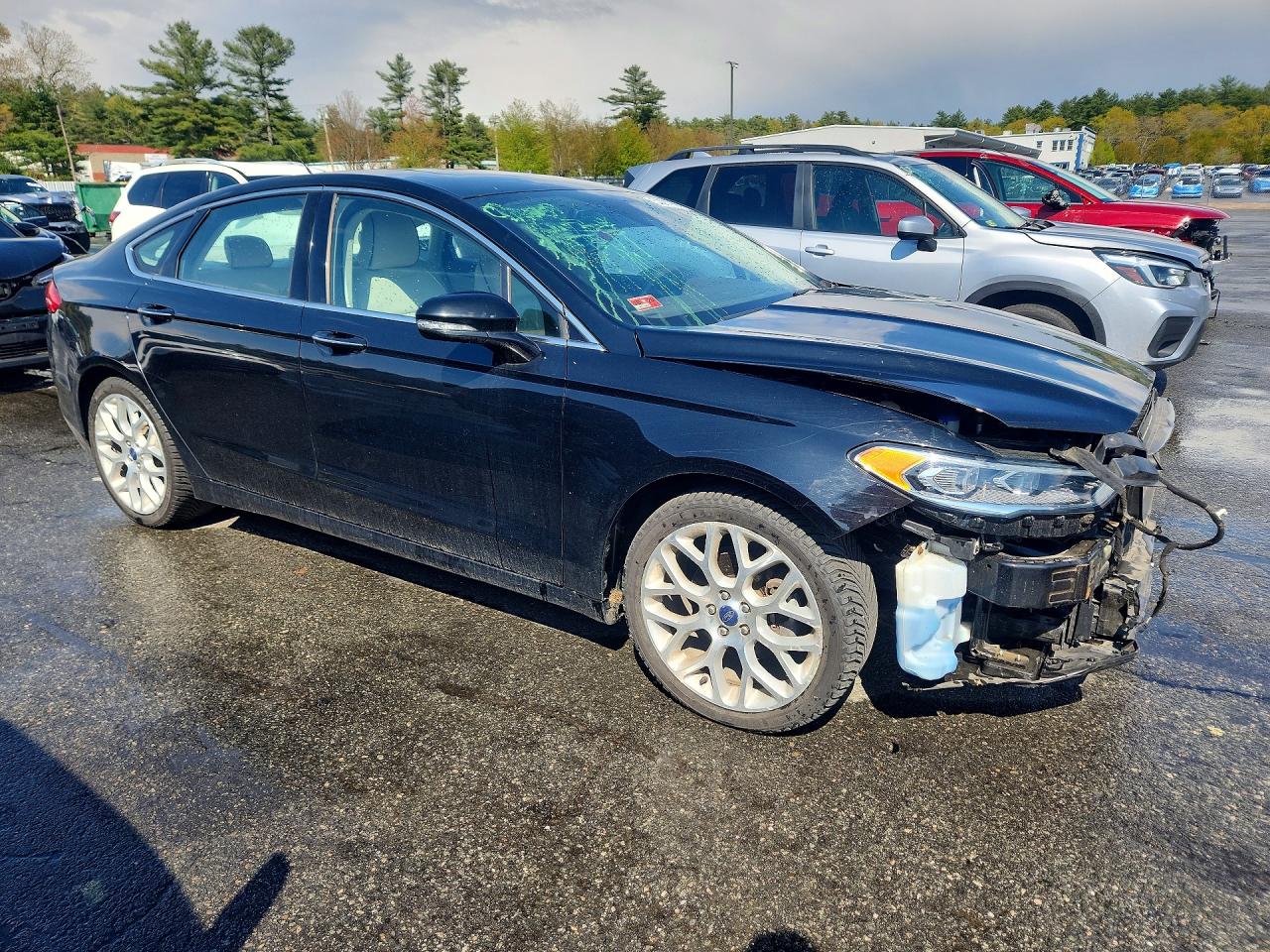 2017 FORD FUSION TITANIUM photo 7