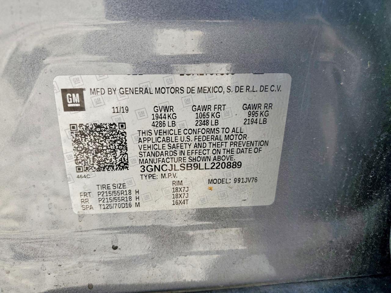 2020 CHEVROLET TRAX 1LT photo 23