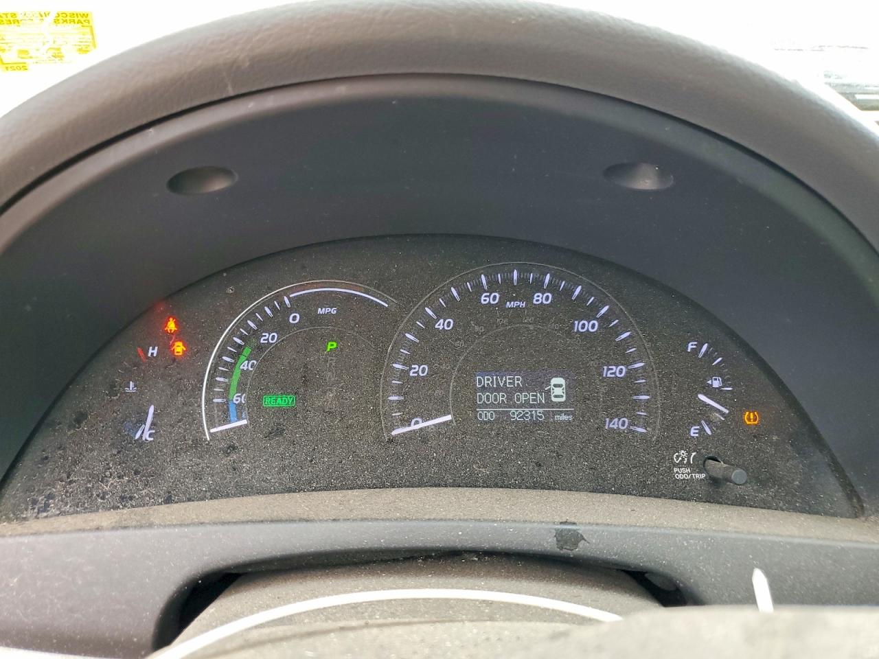 2011 TOYOTA CAMRY HYBRID photo 9