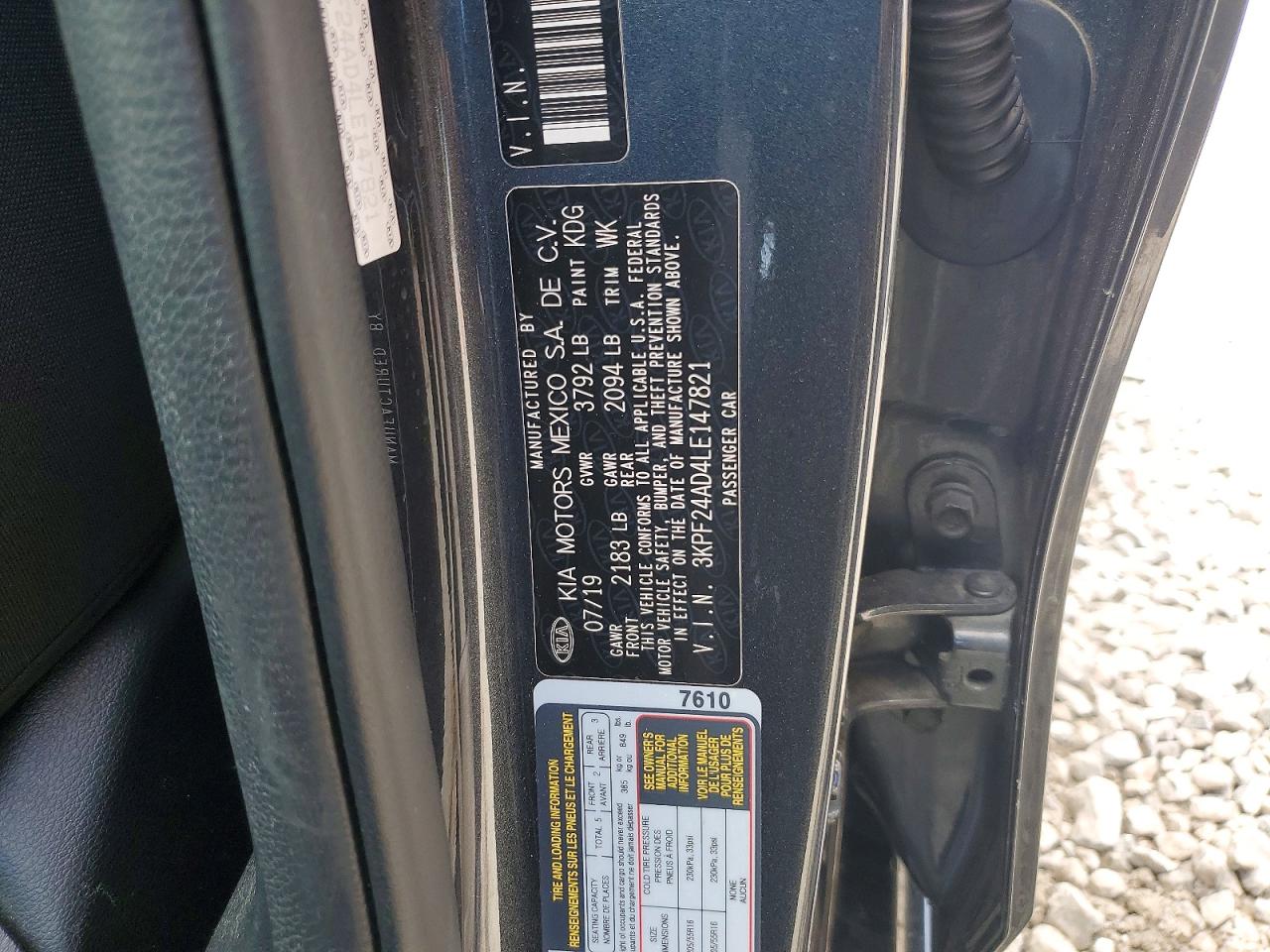 2020 KIA FORTE LXS photo 23