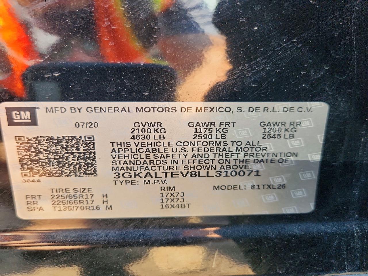 2020 GMC TERRAIN SLE photo 23