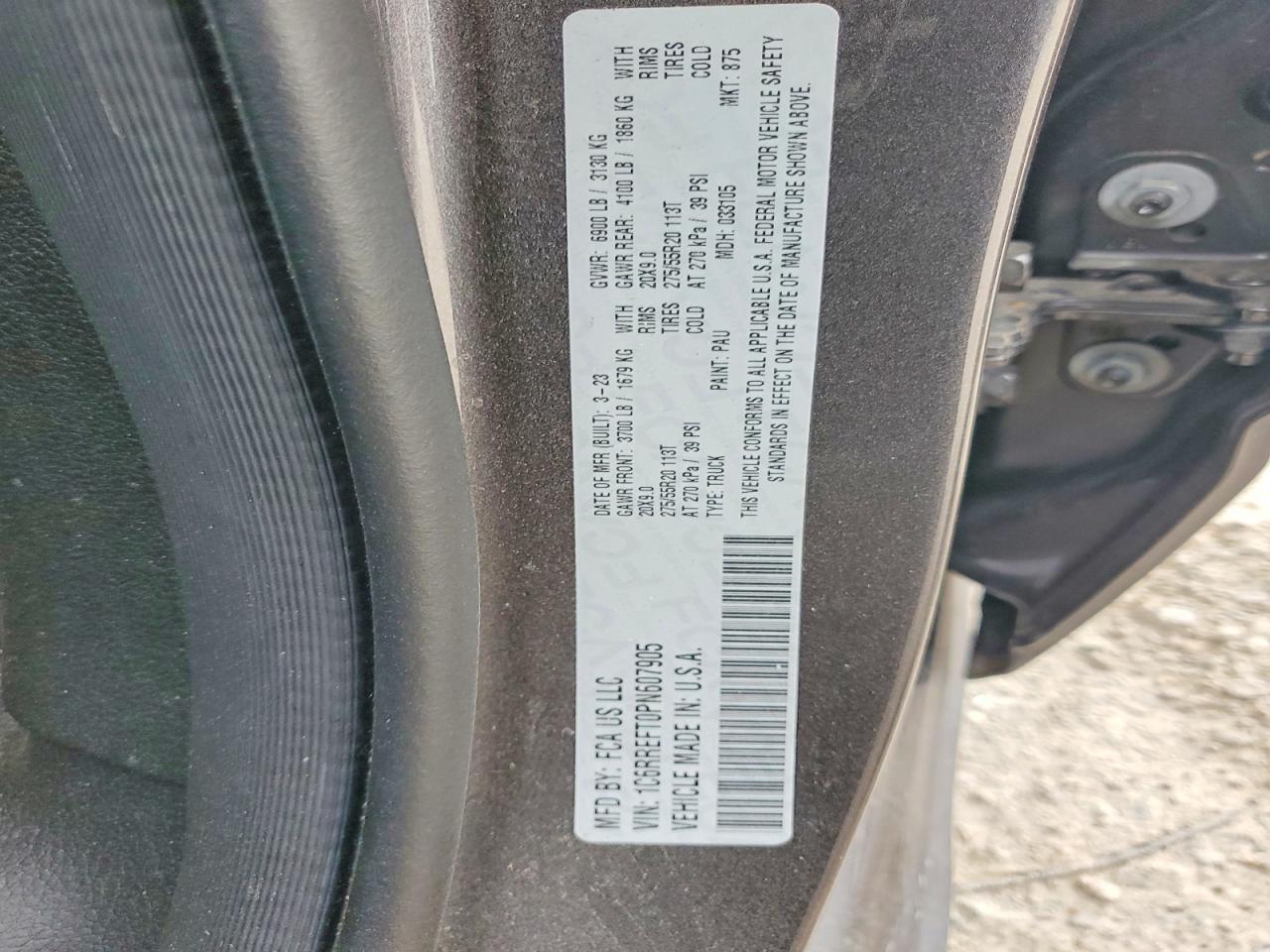 2023 RAM 1500 BIG HORN photo 12