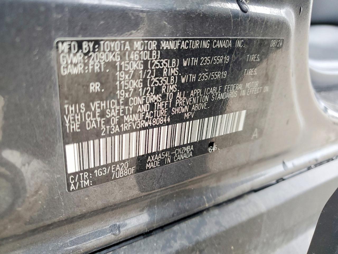 2024 TOYOTA RAV4 XLE PREMIUM photo 13
