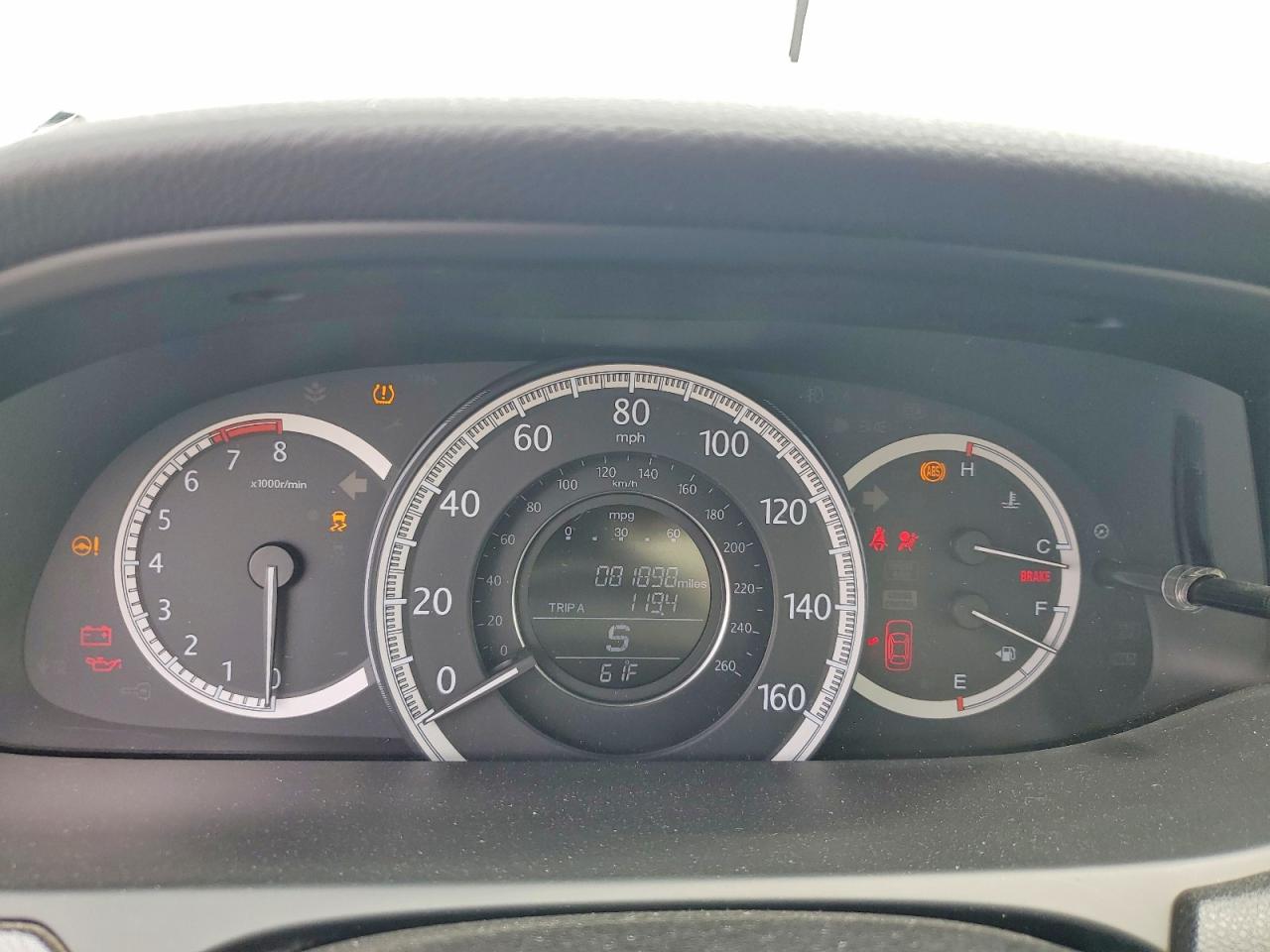 2014 HONDA ACCORD LX photo 25