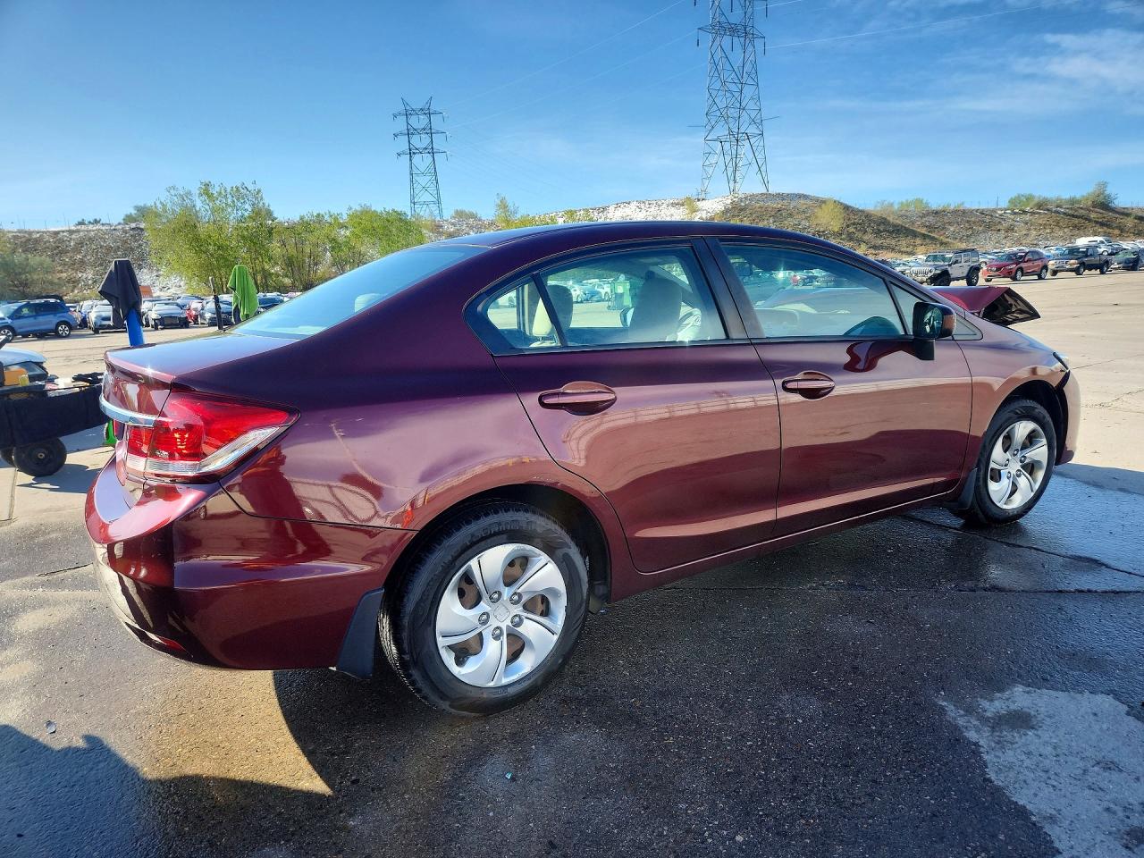 2015 HONDA CIVIC LX photo 5