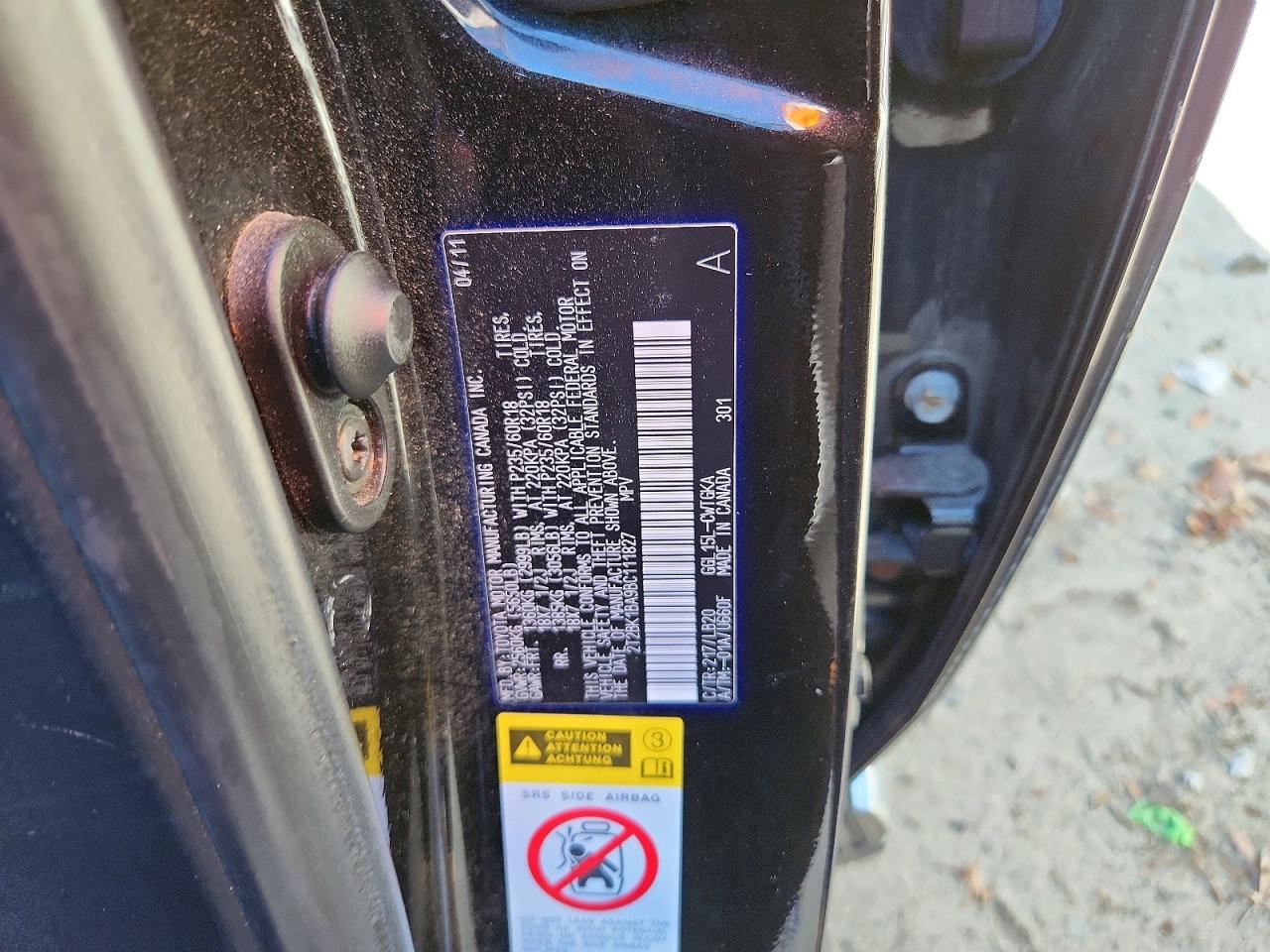 2011 LEXUS RX 350 photo 25