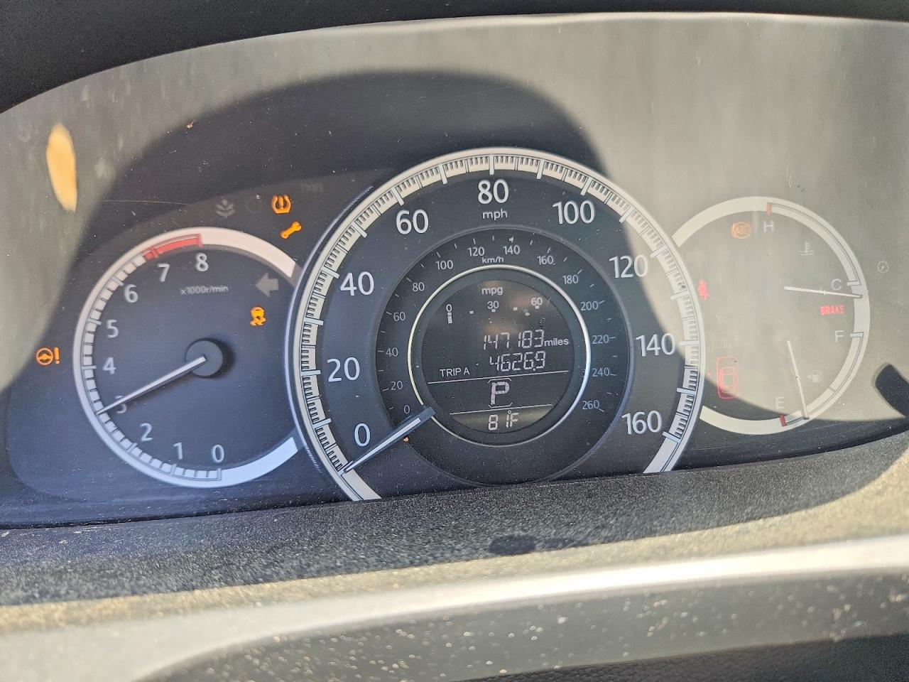2014 HONDA ACCORD LX photo 9