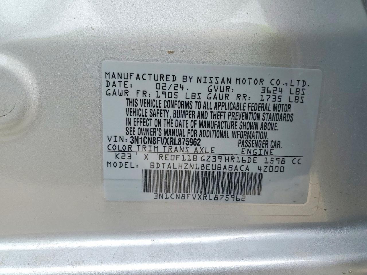 2024 NISSAN VERSA SR photo 34