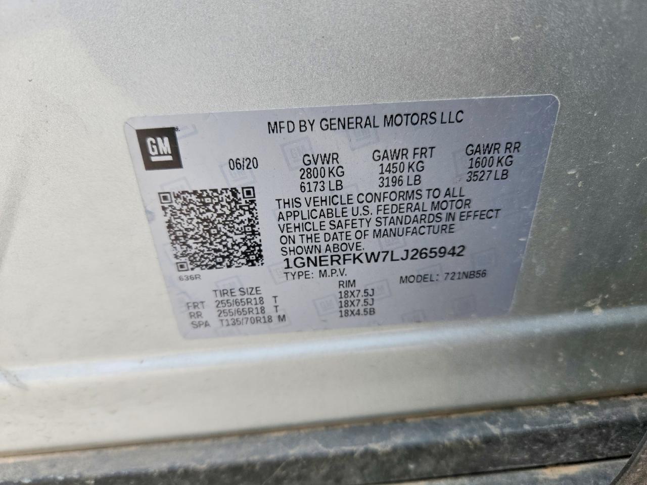 2020 CHEVROLET TRAVERSE LS photo 27