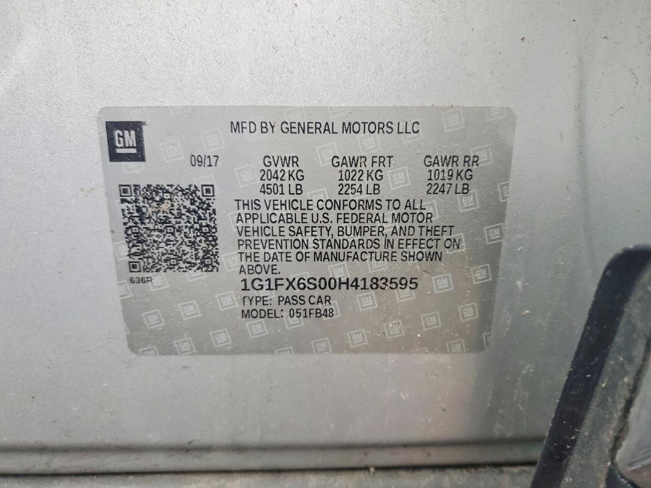 2017 CHEVROLET BOLT EV PREMIER photo 23