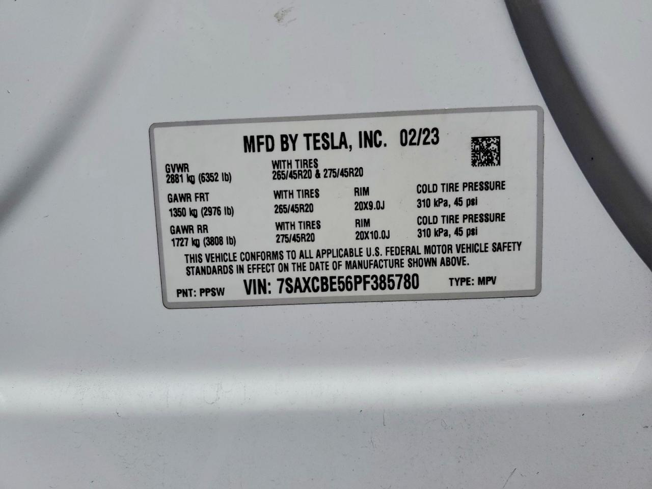 2023 TESLA MODEL X photo 37