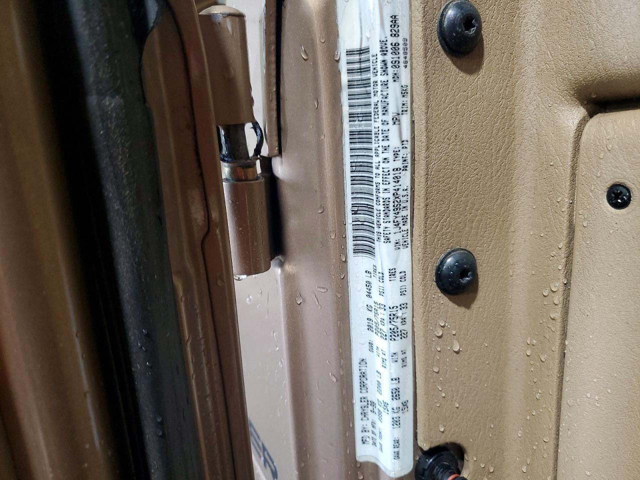 1999 JEEP WRANGLER / TJ SAHARA photo 14