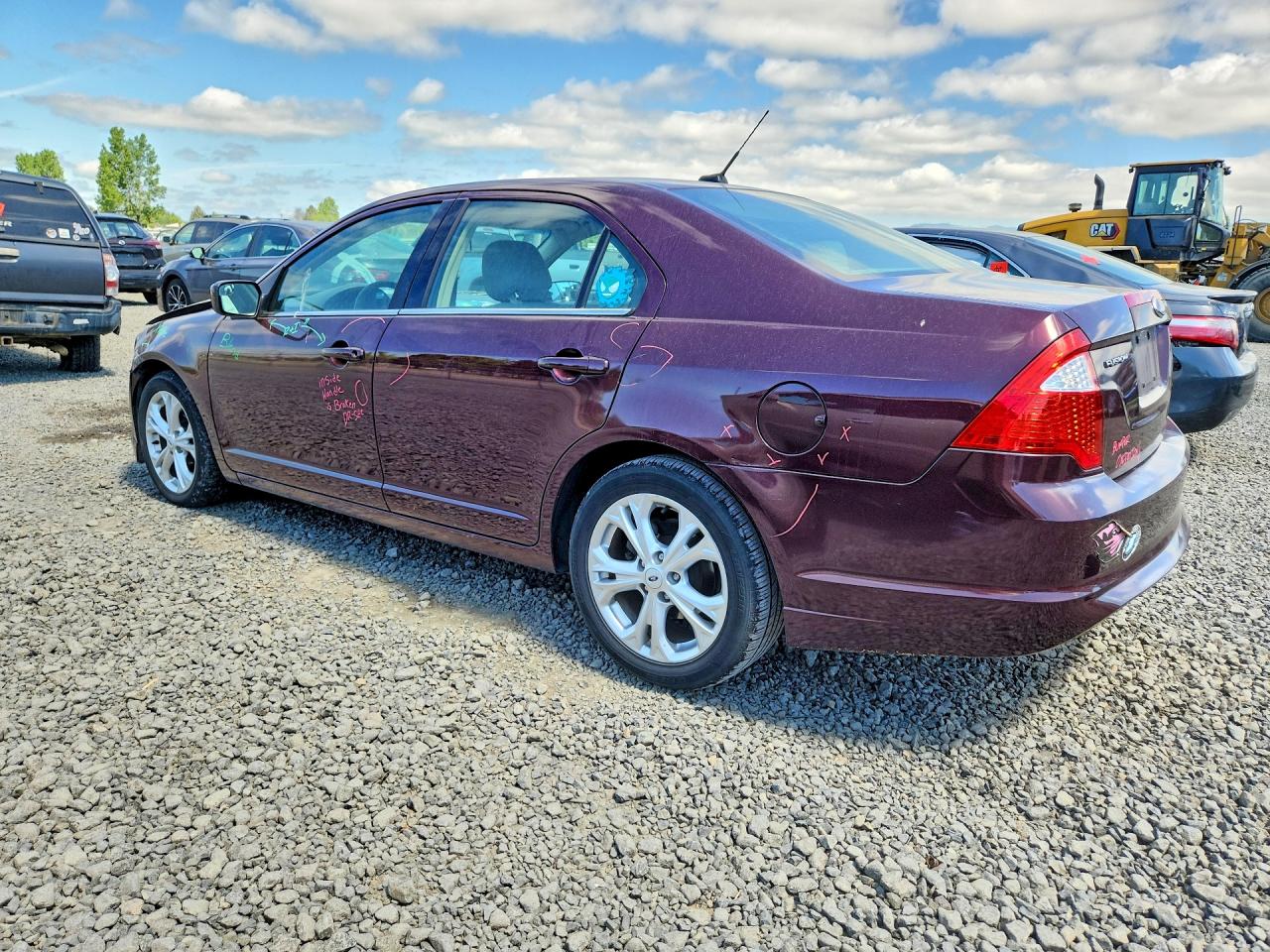 2012 FORD FUSION SE photo 4