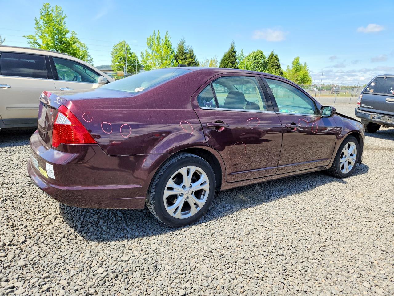 2012 FORD FUSION SE photo 7