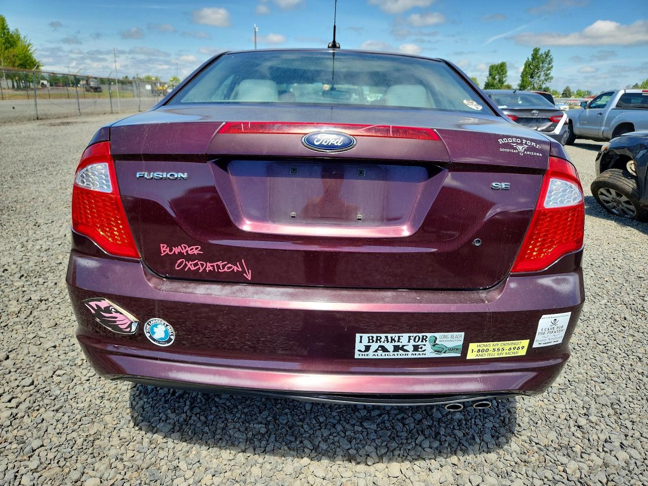 2012 FORD FUSION SE photo 16