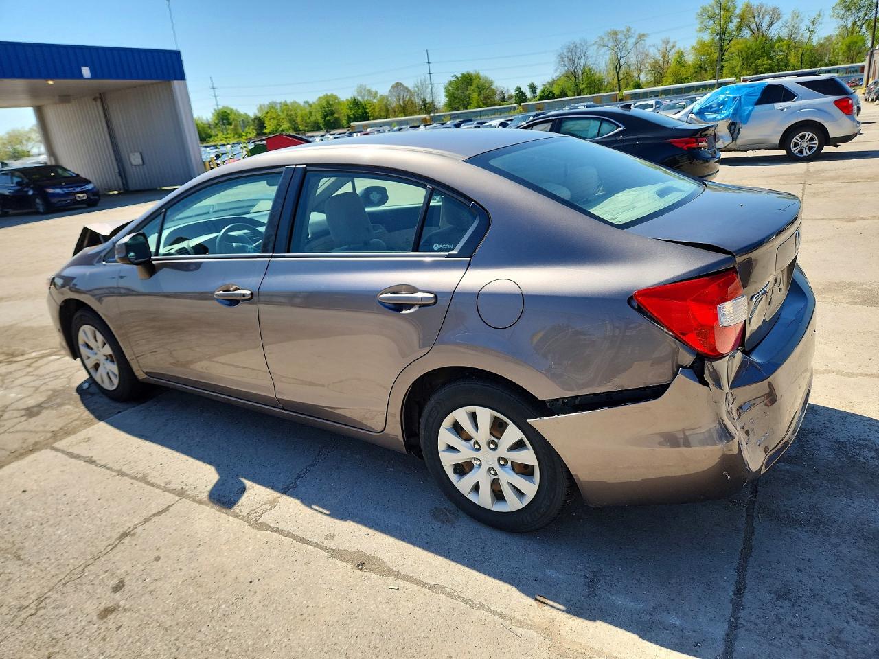 2012 HONDA CIVIC LX photo 2