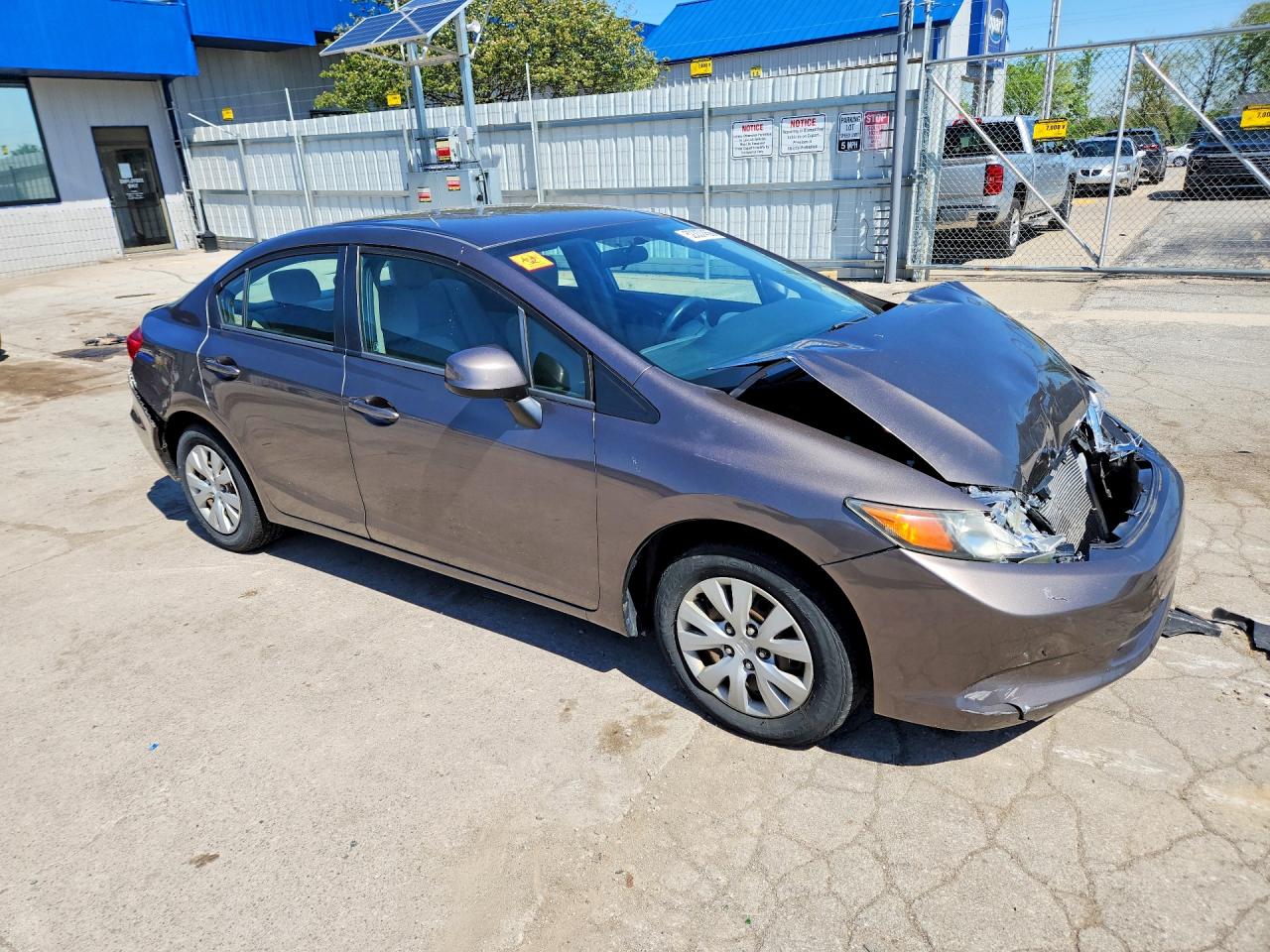 2012 HONDA CIVIC LX photo 4