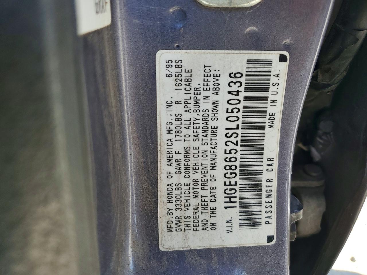 1995 HONDA CIVIC photo 34