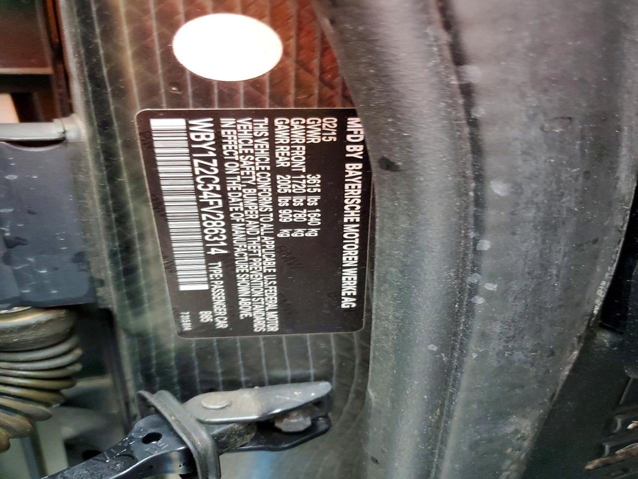 2015 BMW I3 BEV photo 23