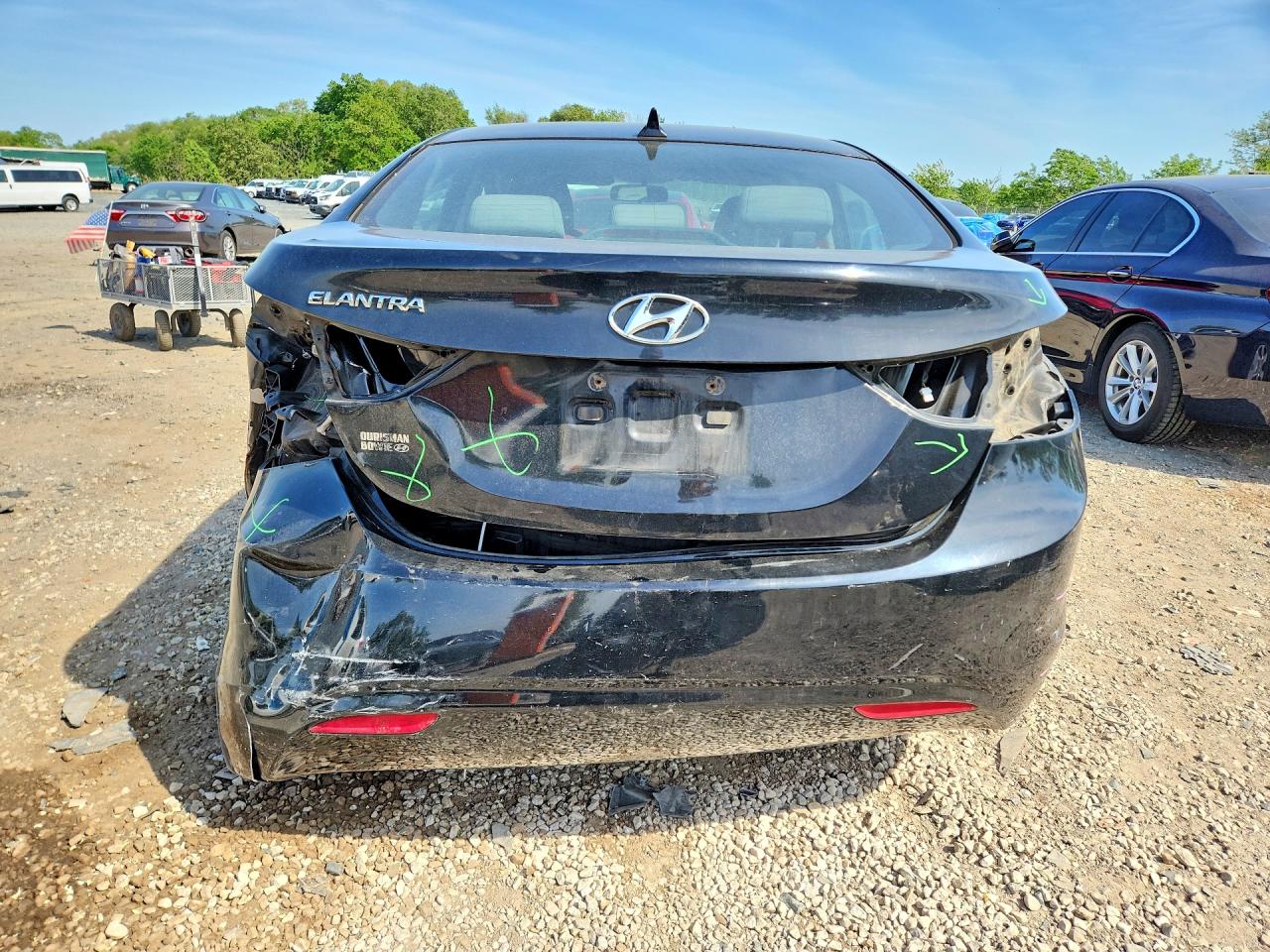 2013 HYUNDAI ELANTRA GLS photo 11