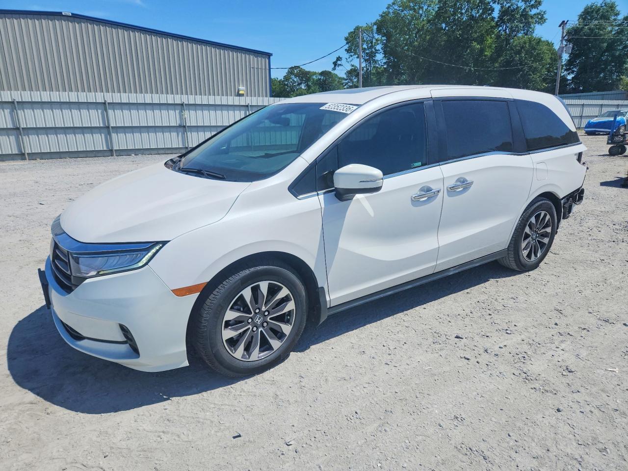 2024 HONDA ODYSSEY EXL — REAR END damage — photo 1