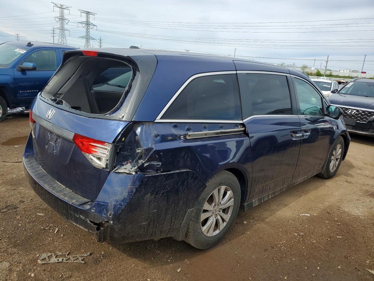 2014 HONDA ODYSSEY EXL photo 5