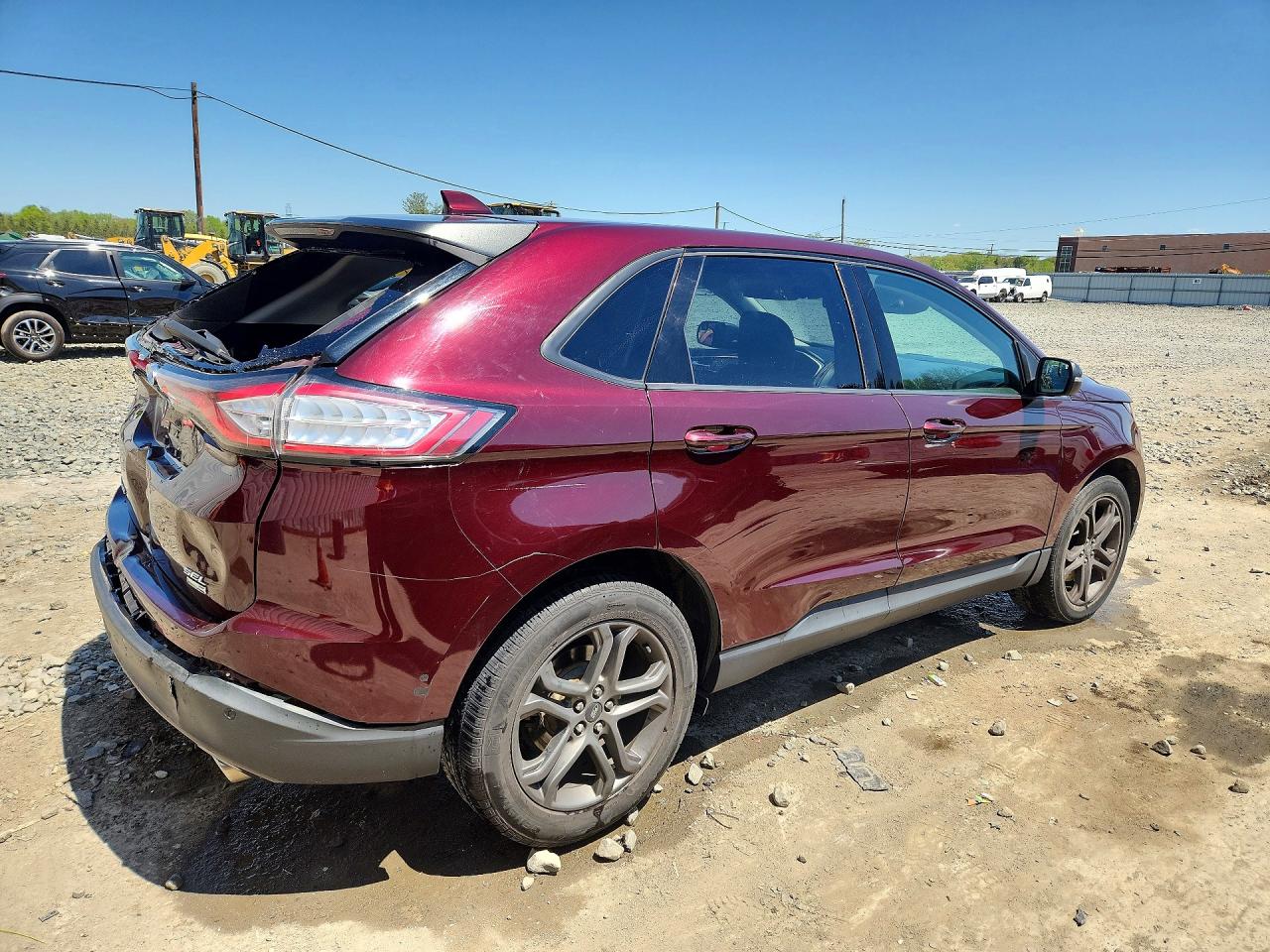 2018 FORD EDGE SEL photo 3