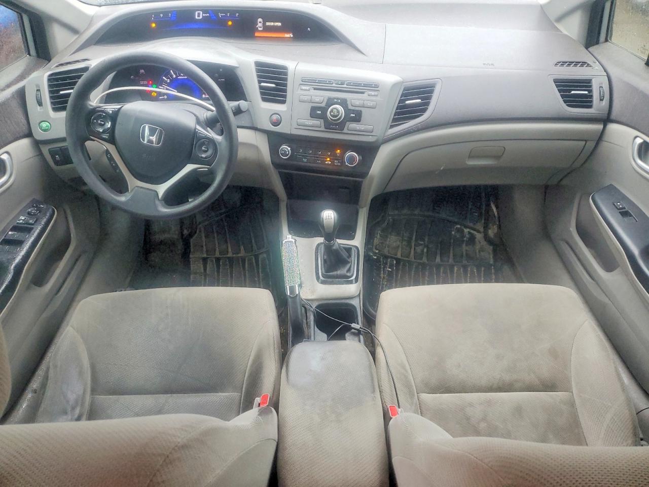2012 HONDA CIVIC photo 22