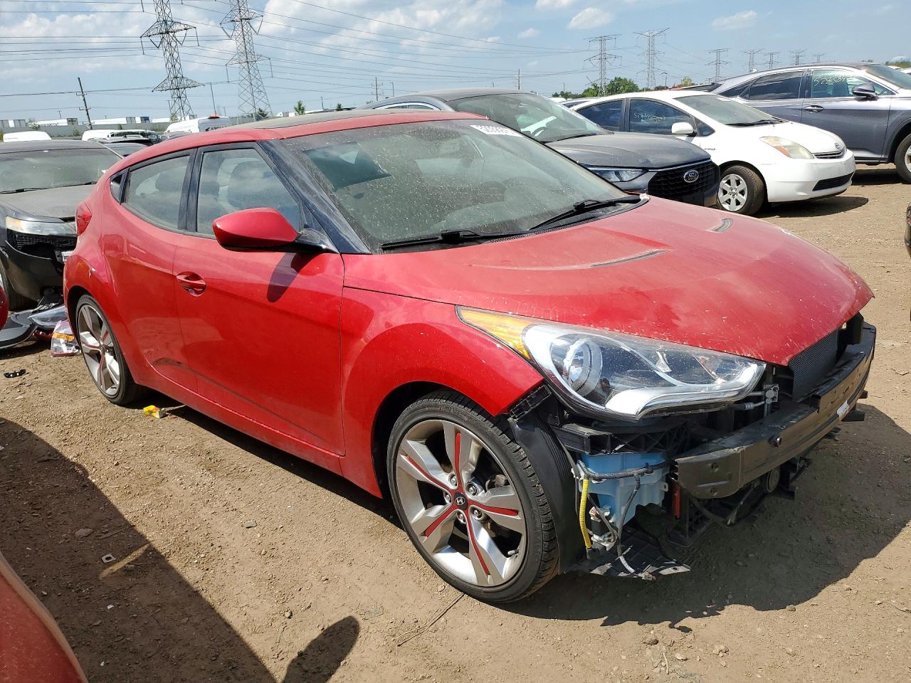 2013 HYUNDAI VELOSTER BASE photo 4