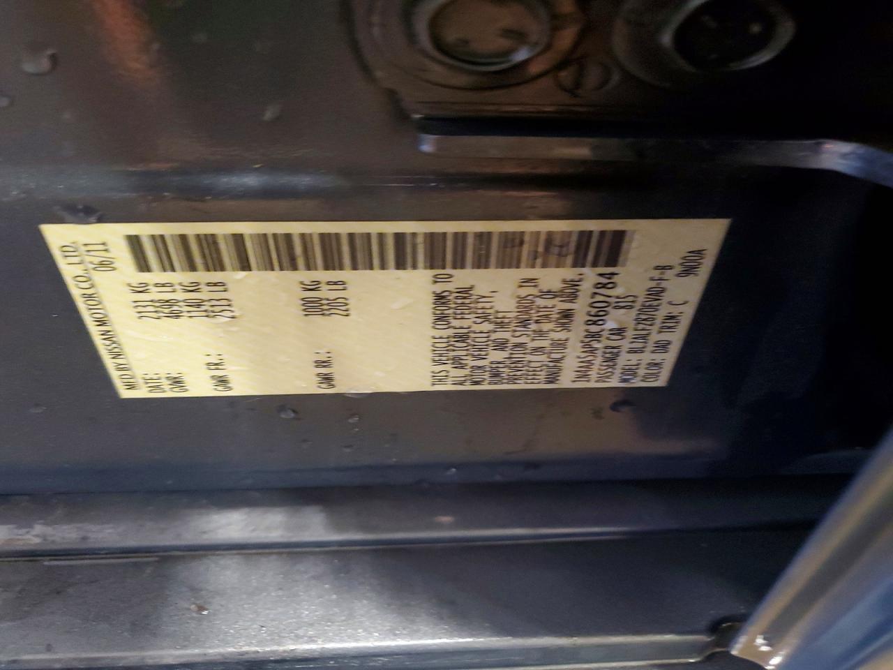 2011 NISSAN MAXIMA 3.5 S photo 13