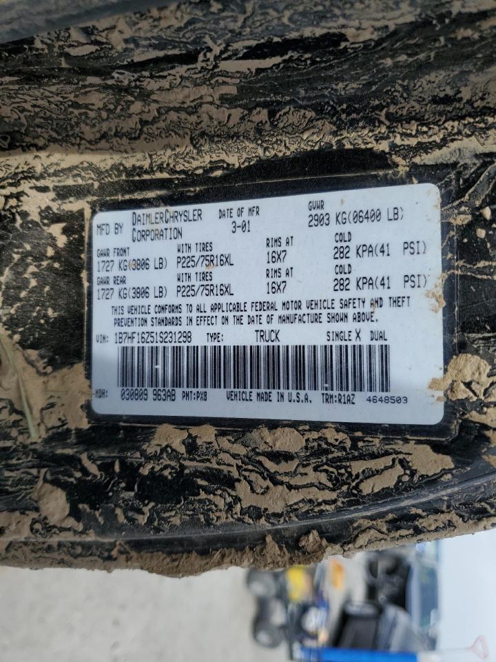 2001 DODGE RAM 1500 photo 34