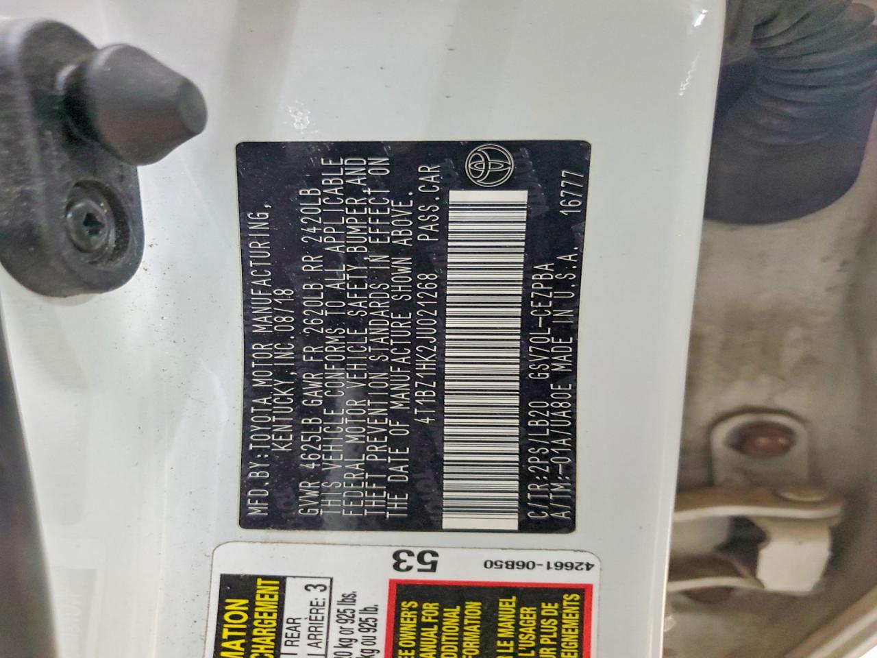 2018 TOYOTA CAMRY XSE V6 photo 23