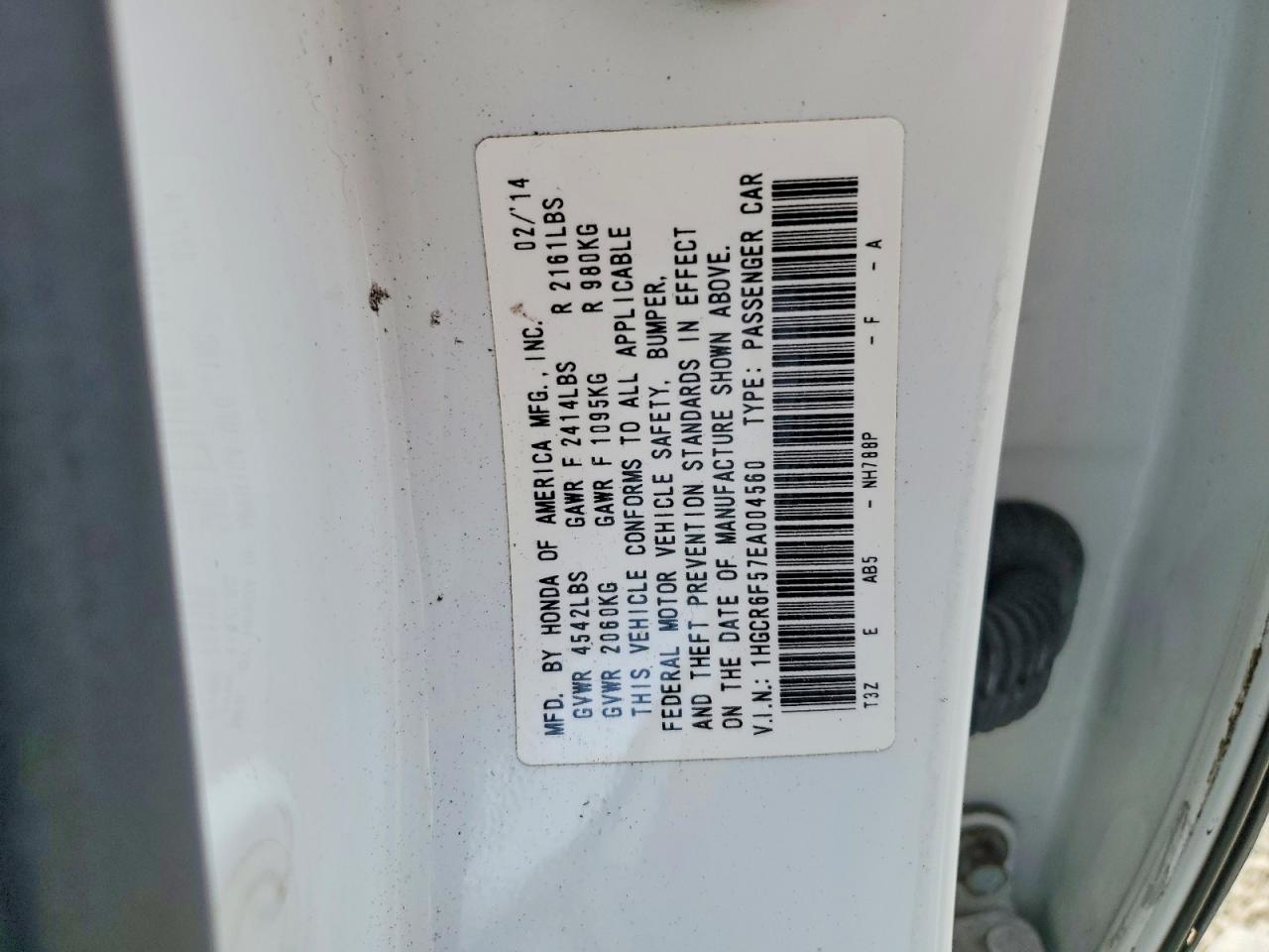 2014 HONDA ACCORD HYBRID EXL photo 37