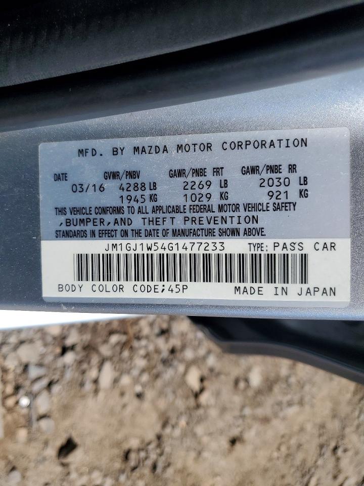 2016 MAZDA 6 photo 23