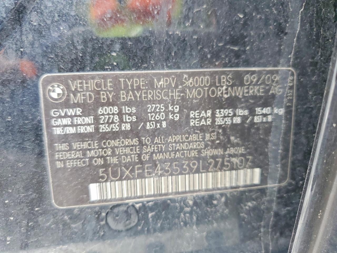 2009 BMW X5 XDRIVE30I photo 27