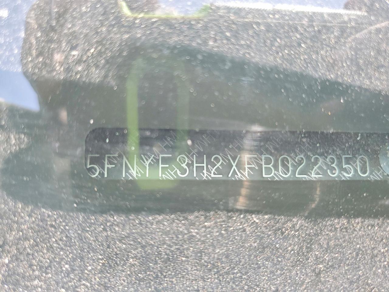 2015 HONDA PILOT LX photo 37