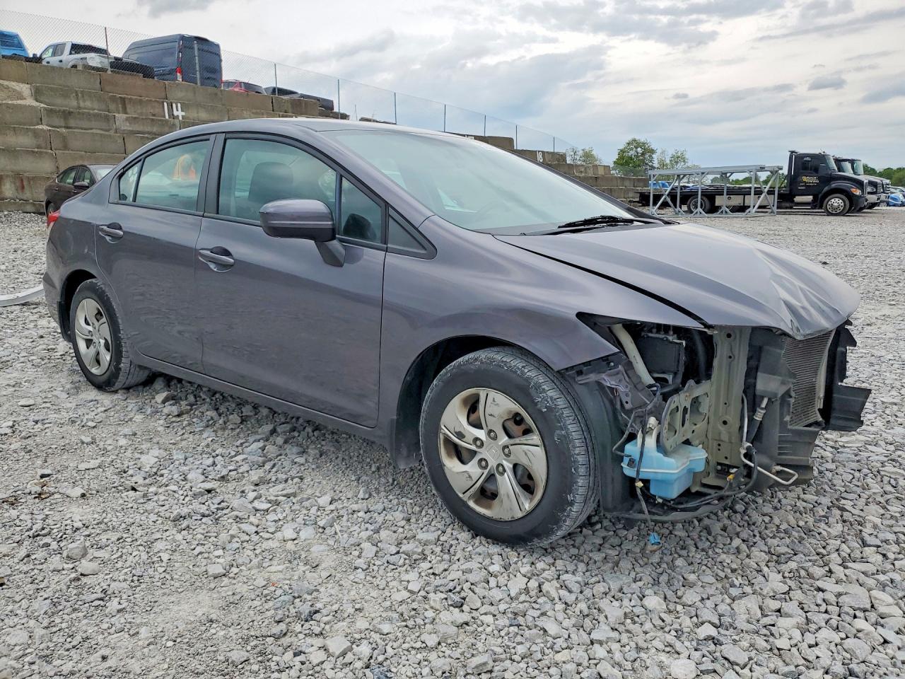 2014 HONDA CIVIC LX photo 4